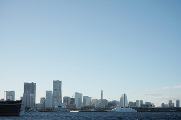 横浜港風景