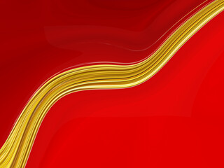 Abstract red and golden color fluid background design for your wallpaper, poster, banner, brochure, backgrounds, landing page.