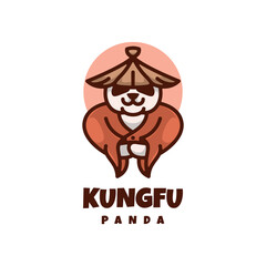 Illustration vector graphic of Kung fu Panda, good for logo design