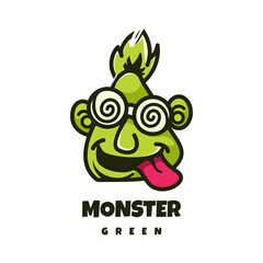 Illustration vector graphic of Monster, good for logo design