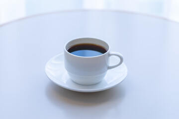 温かいコーヒー