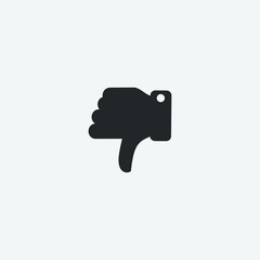 Obraz premium Gesture vector icon illustration sign