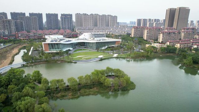 Urban environment of Nantong Development Zone, Jiangsu Province
