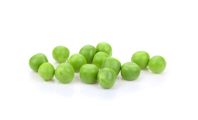 pea bean isolated on white background