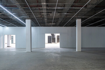 interior of a modern building