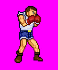 ボクサー男性01ガード