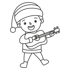 Line Art Drawing For Kids Coloring Page