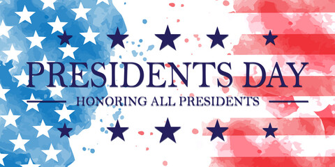 Obraz premium Presidents Day USA