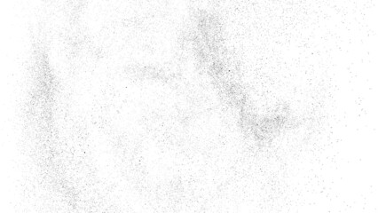 Distressed black texture. Dark grainy texture on white background. Dust overlay textured. Grain noise particles. Rusted white effect. Grunge design elements. Vector illustration, EPS 10.