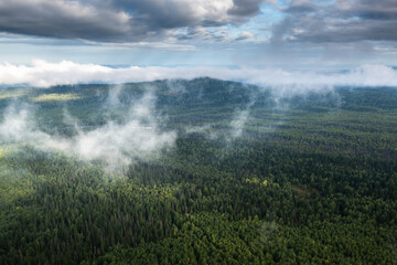 Nature and landscapes of the South Urals, Russia