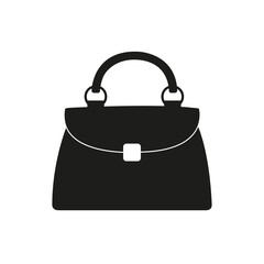 Bag. A clutch. A lady's bag. Vector image.
