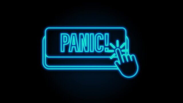 SOS emergency call. 911 calling. A cry for help. Motion Graphic