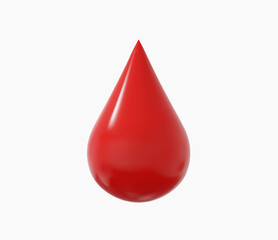 3d Realistic Blood vector illustration.