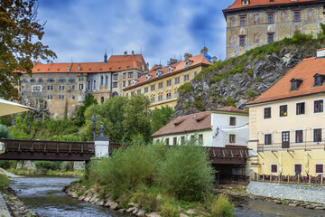 Cesky Krumlov castle, Czech republic