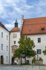 Fototapeta na wymiar Ducal Castle, Straubing, Germany