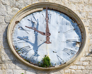 Antique old clock