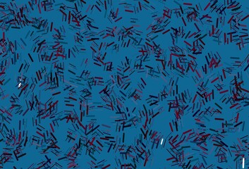 Dark green, red vector background with straight lines.