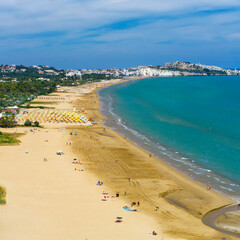 Beach of Vieste, Gargano, Apulia, Italy