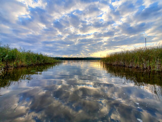 lake and sky
