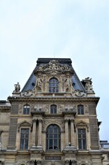 Fototapeta na wymiar Old architecture in Paris, France