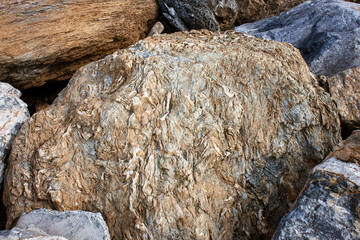 effect of wind and sea on the rocks