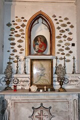 Obraz premium Napoli - Ex voto sull'Altare di Santa Luciella