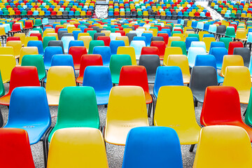 Naklejka premium Today open air cinema Metalac is prepared for tomorrow Sarajevo FIlm Festival 2019 opening