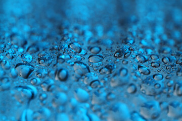 Macro texture of water 