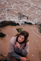 child on the beach