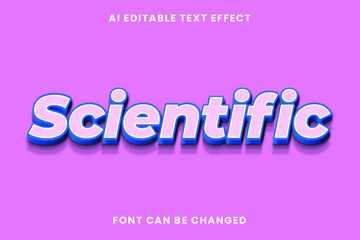 Scientific Text Effect