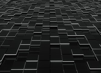 abstract background of squares