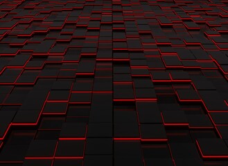 abstract background black red
