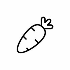 Carrot Icon Design Vector Logo Template Illustration Sign And Symbol