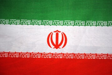 country flag painted on texture