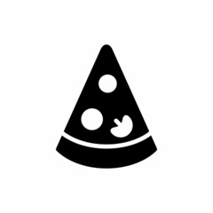 Pizza Slice Icon Design Vector Logo Template Illustration Sign And Symbol