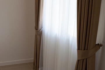 Curtains door or window, Room decoration interior