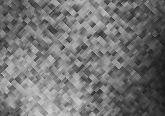 Light Silver, Gray vector background with rectangles.