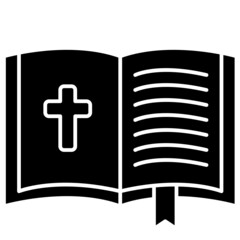 bible solid icon