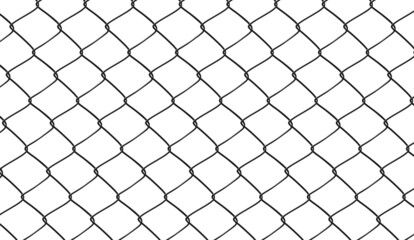 fence realistic metal border texture, steel security vector pattern