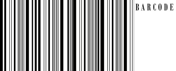 background with barcode - obrazy, fototapety, plakaty