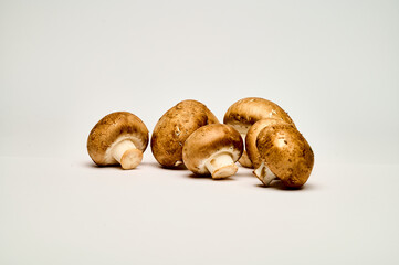 Pilze, Champignons, Bio, Markt, Gemüse, Natur