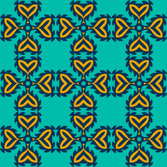 Seamless pattern with arabesques