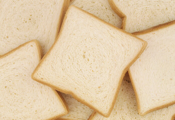 Bread slices background	