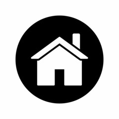 Home Button Icon Design Vector Logo Template Illustration Sign And Symbol