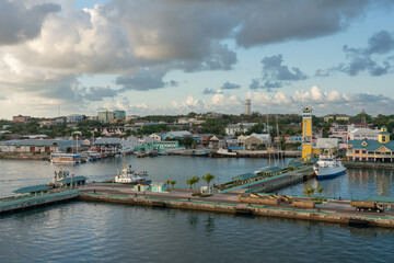Naklejka premium View from Nassau, Bahamas.
