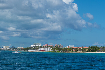 View from Nassau, Bahamas.