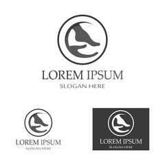 Obraz premium footprints,foot care,and footstep, logo images illustration design