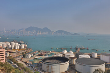 the Oil Depot at Nam Wan hk