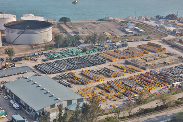 the Oil Depot at Nam Wan hk