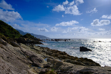 福井県越前海岸にある弁慶の洗濯岩